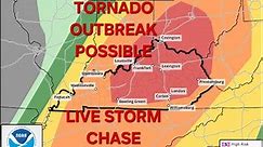 🔴LIVE Storm Chaser - Tornado Outbreak? - MODERATE Risk, Kentucky, Ohio, Indiana