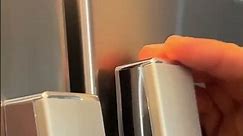 How to install GE fridge door handles