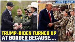 Joe Biden & Donald Trump Tour U.S.-Mexico Border, Elevate Border Crisis as Election Focus| Oneindia - video Dailymotion