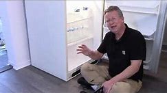 Leveling a Refrigerator with an Inflatable Shim