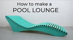 DIY Pool Lounge Chair
