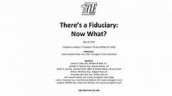 #2465 There’s a Fiduciary: Now What?