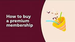How to Purchase a Membership