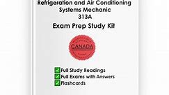 Refrigeration and Air Conditioning Systems Mechanic 313A Red Seal Exam Study Kit | CourseTree Learning