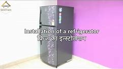 Installation of a refrigerator (Hindi) (हिन्दी)