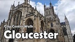 Gloucester City Centre Walk【4K】| Let's Walk 2021