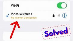 Fix no internet connection iphone wifi | iPhone wifi not working problem solved