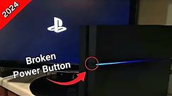 How to turn on PS4 with a broken power button (No Controller)