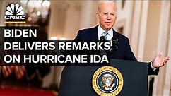 President Biden delivers remarks on response to Hurricane Ida — 9/2/2021