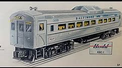 Classic Lionel Trains – Budd Rail Diesel Car - 1956-1958