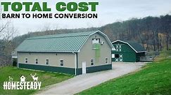HOW MUCH DID IT COST to turn a Pole Barn into a Home?