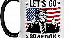 Lets go, Brandon, mug, trump mug, Biden mug, Political mug