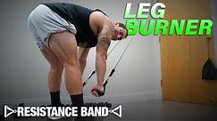 Resistance Band Leg Workout At Home to Get Ripped!