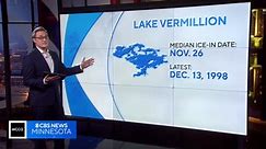 Is it normal that many Minnesota lakes are still open and not iced-in?