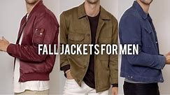 6 Men's Outfits with Different Fall Jackets