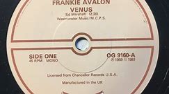 Frankie Avalon - Venus / Why?