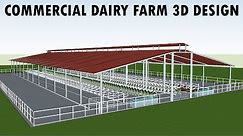 Commercial Dairy Farm Design | Cow Shed Design