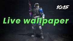 Halo Infinite Live Wallpaper
