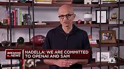 Watch CNBC's full interview with Microsoft CEO Satya Nadella