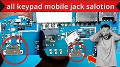 How to repair Broken or Damaged Print from PCB Charging Jack replacement all keypad Mobile