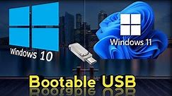 Bootable Your Windows 10 & windows 11 in USB iso File