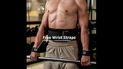 Weight Lifting Belt with Wrist Straps - Weightlifting Belt for Serious Functional Fitness, Weight Lifting, and Lifting Enthusiasts - Lifting Support for Men and Women - Perfect for Deadlift Training, Squats, Powerlifting, Great Support for the Back