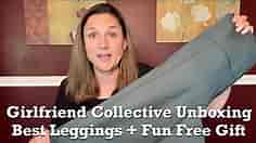 Girlfriend Collective Unboxing - BEST Leggings Ever! Girlfriend Collective Promo Code