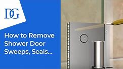 How to Replace Your Frameless Shower Door Sweeps and Jambs | Dulles Glass
