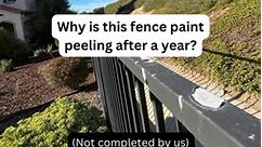 Scope of work basics for metal fences usually include: ✨ Sanding ✨ Cleaning with TSP solution ✨ Primer ✨ 2 Coats of paint ❌ You can’t skip the preparation! Or else your fences will end up looking like this one only a year after being painted 😳 Contact us to make sure your fences are taken care of properly! ✅ 📞 800-493-8724 📧 requests@select-painting.com #hoaproblem #hoatip #hoaeducation #paintingtip #paintingeducation #wroughtironfences #metalfences #hoapainter #hoawelder #hoacontractor #hoai