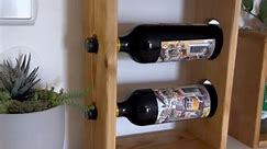 Wine bottle’s rack made of reclaimed wood 🪵 🍷#reclaimedwood #woodwork #recycledwood #winebottle @diy.wood.projects #winerack #woodcrafts @woodworkingood @woodworkcraft | Omri Altman