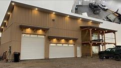 #022 60x40 Shop House Walkthrough! (Shouse, Garage with living quarters, Barndominium?)