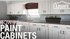How to Prep and Paint Kitchen Cabinets | Lowe's