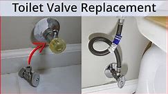 How to Remove and Replace a Leaky Shut Off Valve for a Toilet