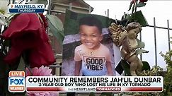 Mayfield, Kentucky community remembers 3-year-old Jah'lil Dunbar
