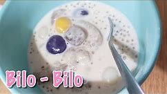 How to Make a Simple Bilo-Bilo | Glutinous Rice Flour Balls Filipino Warm Dessert | K’s Mum