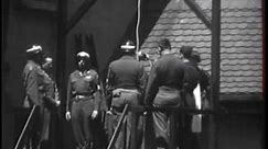 WW2: War Criminals Military Hangings Coverage Landsberg, Germany (May 28 29,1946)