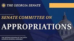 3/21/2024 Senate Committee on Appropriations