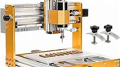 Lunyee 3018 Pro Ultra CNC Machine 500W All-Metal CNC Router Machine, Upgraded 3 Axis Engraver Machine Limit Switches & Emergency-Stop with GRBL Offline Control for Metal, Wood, Acrylic, PCB MDF
