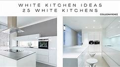 White Kitchen Design Ideas | 25 White Kitchens | Get Inspired With White Kitchen Design
