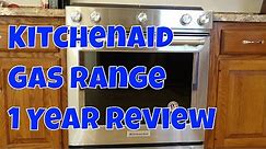 KitchenAid Gas Range 1 Year Review
