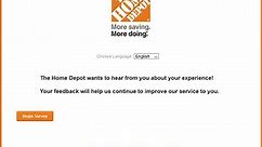 HomeDepot.com Survey - Home Depot Customer Survey | 2023