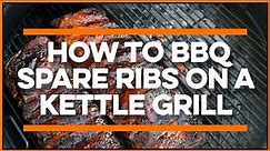 BBQ Ribs on a Charcoal Grill With Confidence and Ease