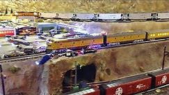 Incredible O Scale Train Layouts at Dumont Museum, Sigourney, IA - 12/11/16