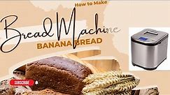 Bread Machine Banana Bread - Super moist!