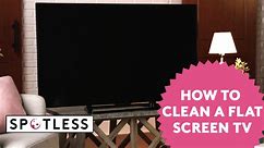 How to Clean a Flat Screen TV | Spotless | Real Simple