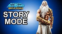 Playstation All Stars Battle Royale - DLC: Zeus Story Mode Walkthrough!!