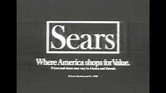 1980 Sears Department Store Wardrobe Essentials Commercial