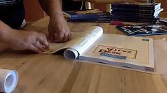 Covering Books With Contact Paper (The Easy Way)