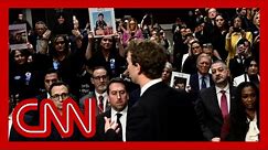 Zuckerberg apologizes to families during Senate hearing