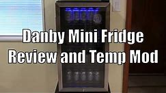 Review - Danby DBC120BLS Mini Refrigerator and How to Make it Colder